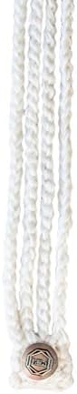 Bone Braided Strand Ladies One Size Fits Most Handmade Crochet Headband