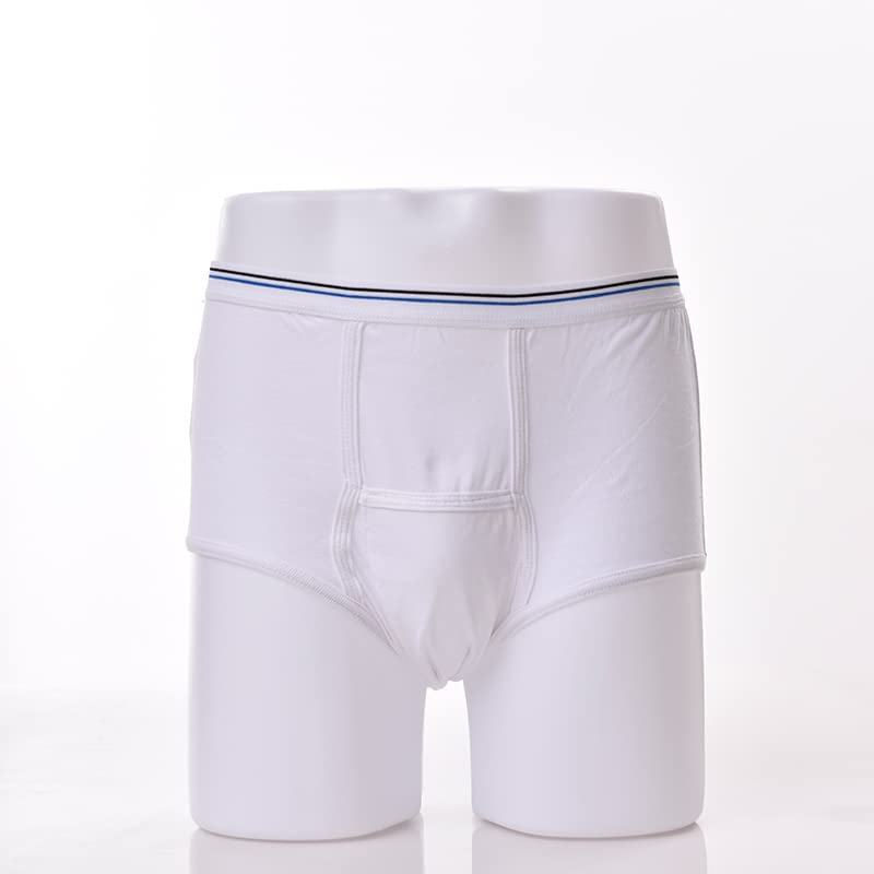 UK Seller | Incontinence Reusable Pants Washable Pad | Cloth Adult Discreet Elastic Boxer Briefs, Nappy/Diaper Underwear Men's Knickers