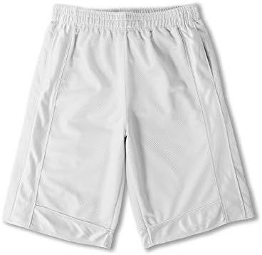 MESH SHORTS-ADULT-3X-WHITE at Amazon Men's Clothing store