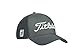 Titleist Men's Tour Performance Mesh Golf Hat, Charcoal/White