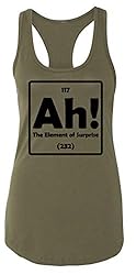 Ladies Tank Top Ah! The Element of Surprise