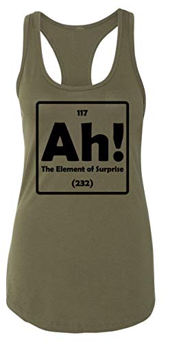 Ladies Tank Top Ah! The Element of Surprise