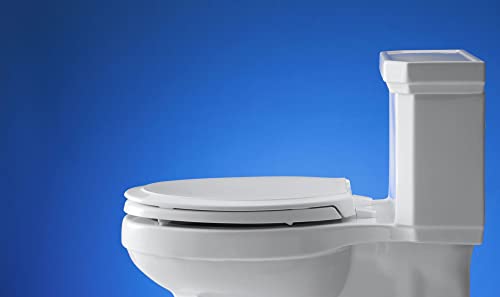 thumbnail image 2 of Kohler K-27331-0 Glissade ReadyLatch Quiet-Close Elongated Toilet Seat In White 2 of 11