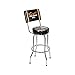 Harley-Davidson Genuine Oil Can Bar Stool w/Backrest HDL-12203