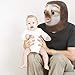 molezu Halloween Novelty Costume Party Latex Jungle Animal Masks Sloth Bear Head Rubber Mask