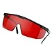 QQ-Tech® Goggles Laser Eye Protection Safety Glasses Goggle Glass Shield with Case for Green Blue Laser Pointer
