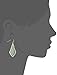 Kendra Scott Signature Alex Drop Earrings in Gold Plated and Chalcedony Glass