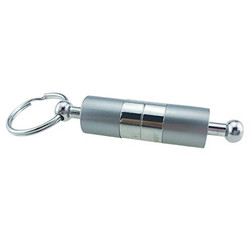 Cigar Punch Stainless Steel Double-Size Detachable Cutter - Thumbnail 3