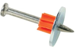 Ramset Powder Fastening Systems 1524SDP 3-Inch Washered Pins, 100 Pack