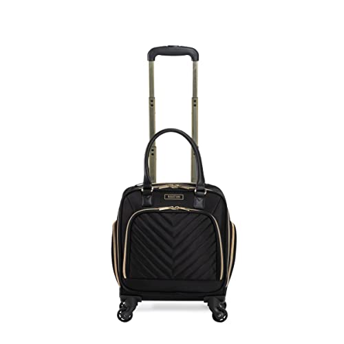Cole REACTION Chelsea Chevron Quilted Luggage, Black