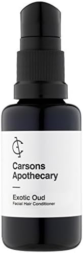 Facial Hair Conditioner by Carsons Apothecary Exotic Oud Beard Oil 30ml by Carsons Apothecary