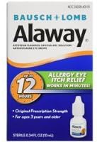 Bausch &amp; Lomb Alaway Eye Itch Relief, 0.34 Ounce SOLD BY Prefectmart THANK YOU