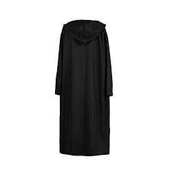 EONPOW Wizard Tunic Hooded Robe Halloween Cloak