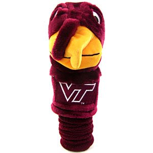Team Golf NCAA Virginia Tech Hokies Mascot Head Cover Mascot Golf Club Headcover, Fits most Oversized Drivers, Extra Long Sock for Shaft Protection, Officially Licensed Product