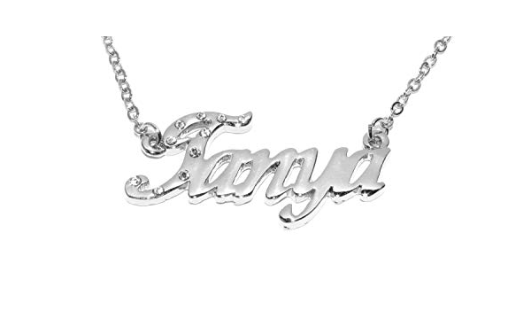 Tanya Personalized Name Necklace 18K 