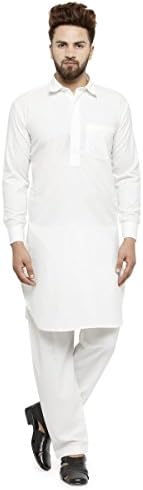 Waltz Rich Cotton Blend Pathani Kurta Pyjama For Men -(WTZ-PTN-501)