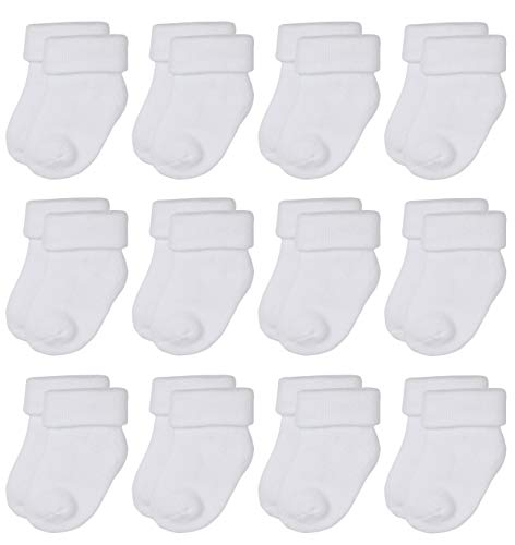 baby boy white ankle socks