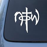 CMI236 NOTW - Not of this world - Car, Truck, Notebook, Vinyl Decal Sticker | Vinyl Color: White | 5.5