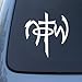 CMI236 NOTW - Not of this world - Car, Truck, Notebook, Vinyl Decal Sticker | Vinyl Color: White | 5.5