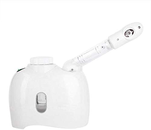 Amazon Co Jp ヘアピンや毛束でホットミスト保湿 保湿クレンジング毛穴にひげスチーマーspaプロフェッショナルフェイスサウナアップグレードナノイオンフェイシャルスチーマー 白 ホーム キッチン