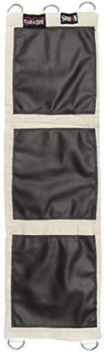 3 Sections Rexion Rezā LEATHER Wing Chun Canvas Wall Striking Bag 3 Unit SHIHAN, With Zipper Protection