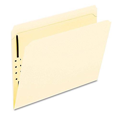 Pendaflex Manila Fastener Folders, Letter Size, 1 Fastener, Straight Cut, 50/BX (FM211)