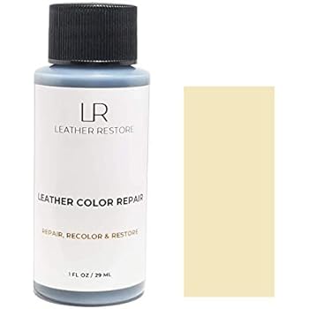 Leather Restore Leather Color Repair, Beige 1 OZ - Repair, Recolor and Restore Couch, Furniture, Auto Interior, Car Seats, Vinyl and Shoes