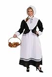Forum Plus-Size Plymouth Pilgrim Woman Costume, Black, Plus Size