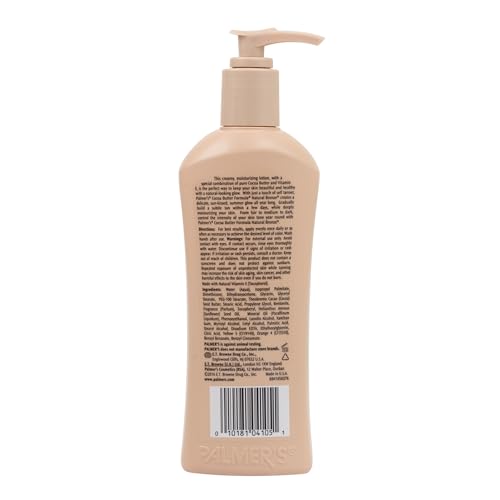 PALMER’S COCOA BUTTER NATURAL BRONZE BODY LOTION FOR UNISEX, 8.5 OUNCE