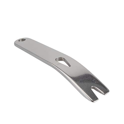 Swatom Stainless Steel Mini Pry Bar EDC Crowbar Multifunctional Pocket Tool Accessories(with Carabiner) - Thumbnail 4