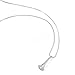 Chuvora 925 Sterling Silver Beautiful Calla Lily Flower Pendant Necklace, 18 inches
