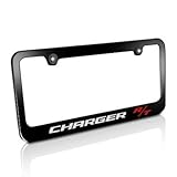 Dodge Charger R/T Black Icense Plate Frame