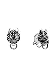 FF7 Advent Children: Cloudy Wolf Earrings (CLIP-ON STYLE)