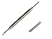 TR318 Brand Spring Bar Tool Jeweler Tool and Two 22mm Stainless Steel Spring Bar Pins for Watch Band