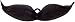 Loftus Six Way Shape Halloween Costume Moustache, Black, One Size