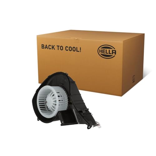 HELLA 8EW 366 400-261 Ventilador habitáculo - 24V - 228W - para vehículos con climatizador - Ø: 132.5mm