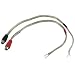 1' 18 Gauge Speaker wire with RCA Female Pair (Black & Red) to Open Speaker Termination Leads