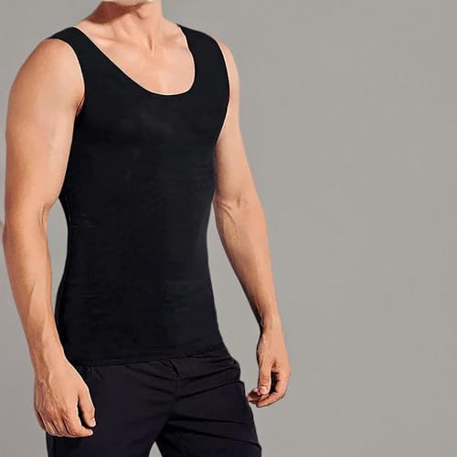 GUYS MEN COMPRESSION TOP, CGTFY GYNECOMASTIA COMPRESS TANK TOP, COMPRESSION TOP MEN, GYNECOMASTIA COMPRESSION SHIRTS