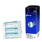 FAOFAE5010 - FIRST AID ONLY, INC. First Aid Only Butterfly Wound Closure Bandages