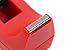 EasyPAG Desk Tape Dispenser for Tapes Within 1.0 Inch,Red