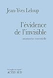 L'évidence de l'invisible : Anamnèse essentielle