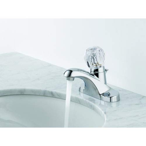 NEW Delta Foundations B512LF Single Handle Centerset Bathroom Faucet