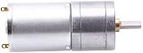 JGA25-370 Geared DC Motor 6V 12V High Torque Permanent Magnet Electric Motor view 4