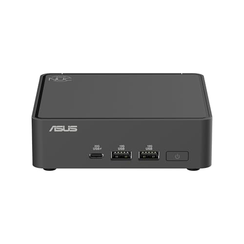 ASUS NUC 15 PRO+, Intel Core Ultra 5 225H, NO RAM/SSD, Barebone, Bianco