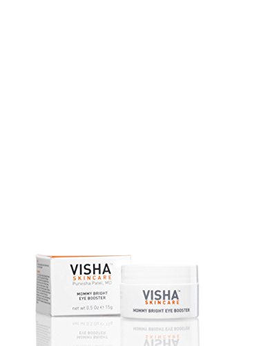 Visha Skincare Mommy Bright Eye Booster - Safe for Pregnant and Nursing Women to Dramatically Reduce Eye Puffiness and Minimize the Appearance of Dark Under-Eye Circles