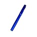 TOOGOO(R) Mini Pocket Aluminum Alloy Fishing Fish Travel Pen Shape Rod Pole Blue