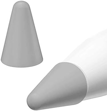 Pzoz Apple Pencil ペン先 アップルペンシル 2 お気に入り 保護 カバー 第1世代 第二世代 つけペン グレー 滑り止め 超薄 6個入り 静かな Tips 脱着简单 摩擦を増やす