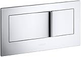 KOHLER K-6298-CP Veil Flush Actuator Plate, Polished Chrome