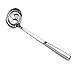 New Star Foodservice 52305 4 oz Hollow Handle Deep Soup Ladle, 13.25