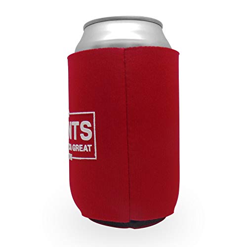 12 Can Sleeves - Beer Coolies for Cans and Bottles - Bulk Blank Drink Coolers - DIY Custom Wedding Favor, Funny Party Gift (Parents, 2)